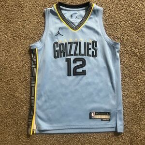 NBA Light Blue Jersey with Yellow Trim